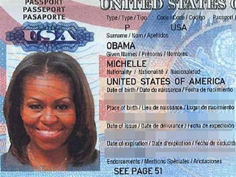 michelle obama leaked photo|Michelle Obamas passport leaked online